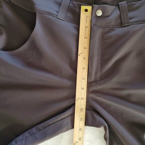 Nau Chocolate Brown Stretch Pants Activewear Hike Outdoor Pants Women's Size 14 - Picture 13 of 16